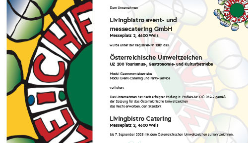 Green Catering Umweltzeichen